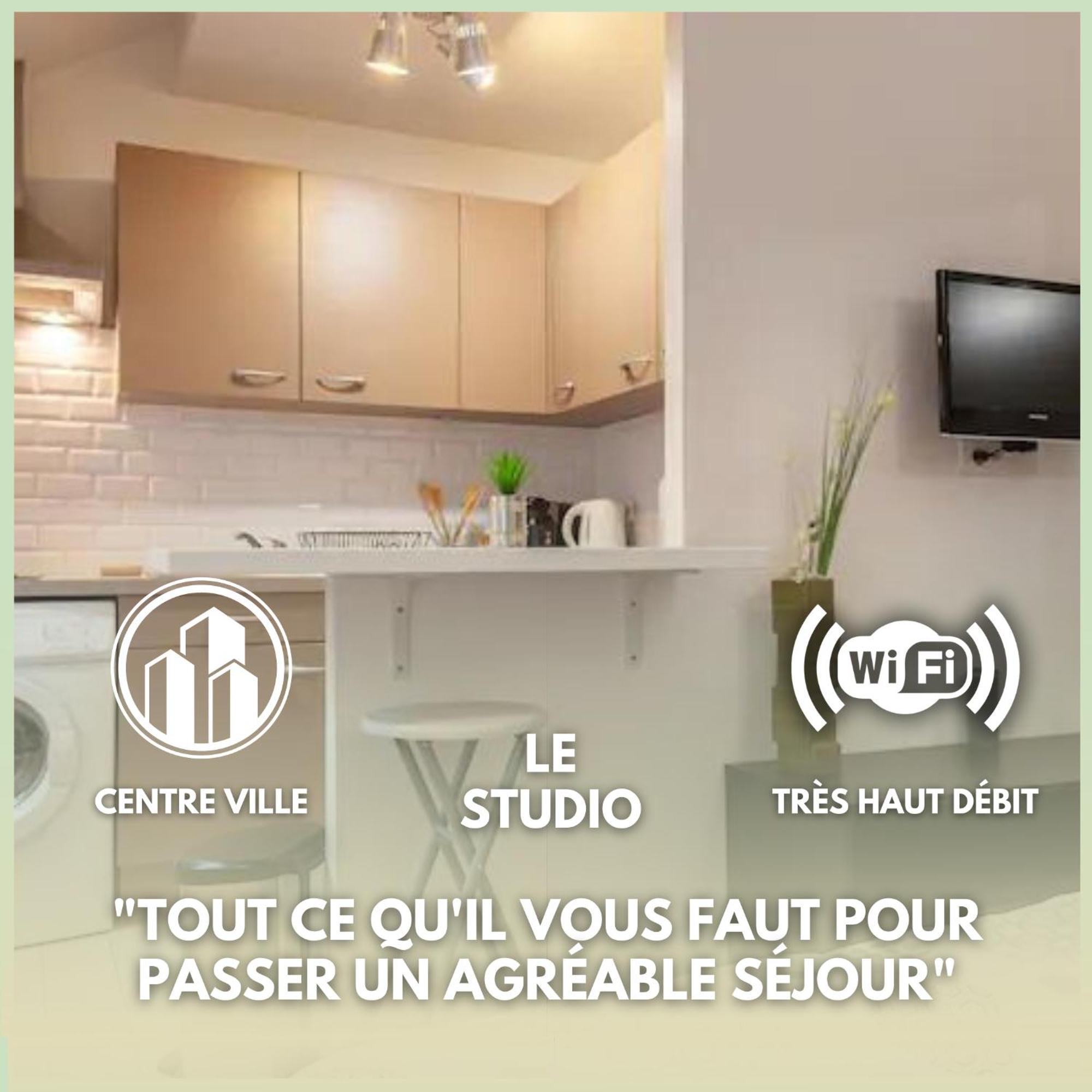 Le Studio - Hyper Centre De Fontainebleau - Proche Insead Kültér fotó